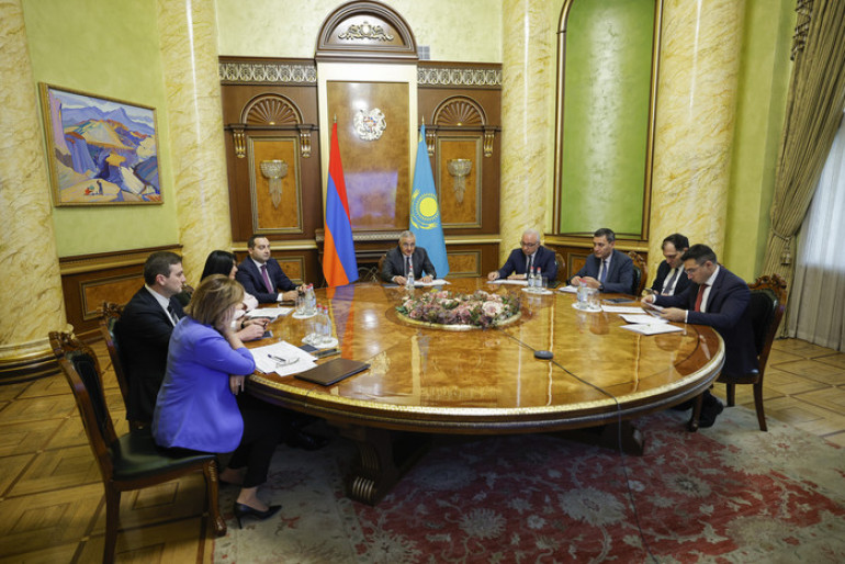 Կայացել է Հայաստանի և Ղազախստանի միջև տնտեսական համագործակցության միջկառավարական հանձնաժողովի 11-րդ նիստը
