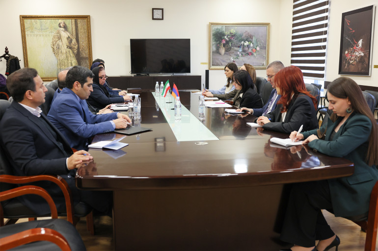 Ժաննա Անդրեասյանն Իրանի գործընկերոջ հետ քննարկել է ծրագրային նոր նախաձեռնությունների  իրականացմանն ուղղված հարցեր