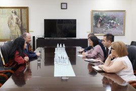 Մաքուր սպորտը Հայաստանի համար ռազմավարական առաջնահերթություն է. Ժաննա Անդրեասյանն ընդունել է WADA-ի ներկայացուցչին Մաքուր սպորտը Հայաստանի համար ռազմավարական առաջնահերթություն է. Ժաննա Անդրեասյանն ընդունել է WADA-ի ներկայացուցչին