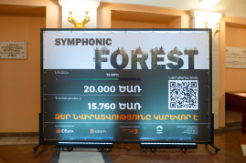 The Power of One Dram and the Armenian State Symphony Orchestra Conclude the Forest Project Launched in Shirak (video, photo)