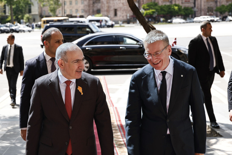 Prime Minister Nikol Pashinyan and the President of the Republic of Latvia Discussed Steps Toward Further Development of Armenia–Latvia Relations