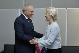 Մենք Հայաստանն ավելի ենք մոտեցնում ԵՄ-ին՝ միաժամանակ աշխատելով խաղաղ և բարգավաճ Հարավային Կովկասի ուղղությամբ. ֆոն դեր Լայեն Մենք Հայաստանն ավելի ենք մոտեցնում ԵՄ-ին՝ միաժամանակ աշխատելով խաղաղ և բարգավաճ Հարավային Կովկասի ուղղությամբ. ֆոն դեր Լայեն