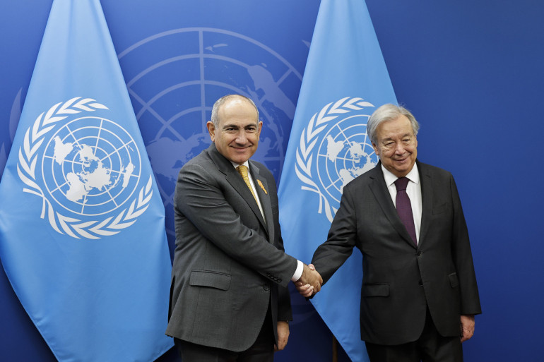 Nikol Pashinyan and António Guterres discussed consolidation of peace established between Armenia and Azerbaijan and other issues of mutual interest Nikol Pashinyan and António Guterres discussed consolidation of peace established between Armenia and Azerbaijan and other issues of mutual interest