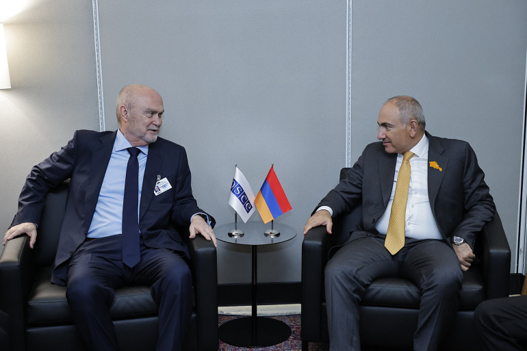 Nikol Pashinyan and OSCE Secretary General Highlight Importance of Cooperation Between the Government of Armenia and the OSCE Nikol Pashinyan and OSCE Secretary General Highlight Importance of Cooperation Between the Government of Armenia and the OSCE