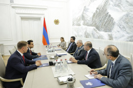 Pashinyan and a member of the U.S. House of Representatives exchanged views on issues related to the implementation of the TRIPP Project Pashinyan and a member of the U.S. House of Representatives exchanged views on issues related to the implementation of the TRIPP Project