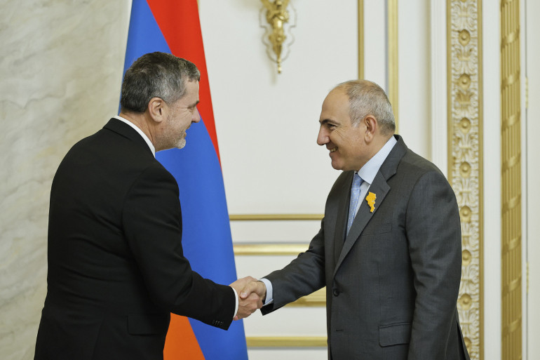 Pashinyan and Slovenia’s Foreign Minister emphasized the need to organize high-level reciprocal visits Pashinyan and Slovenia’s Foreign Minister emphasized the need to organize high-level reciprocal visits