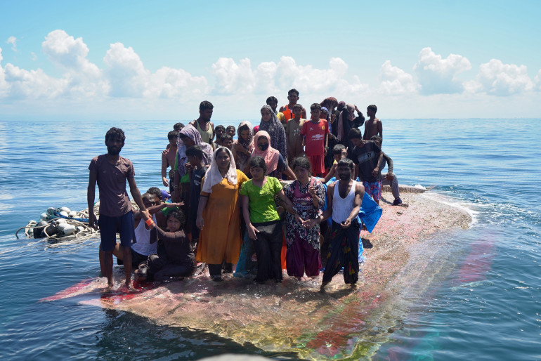 More than 500 missing after two refugee boats vanish off Myanmar coast. UN More than 500 missing after two refugee boats vanish off Myanmar coast. UN