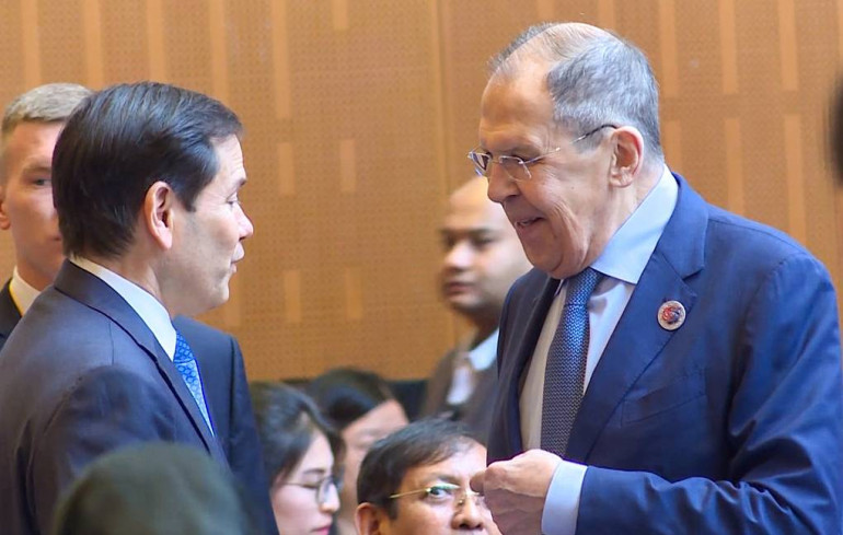 Talks between Lavrov, Rubio have concluded, lasting more than half hour Talks between Lavrov, Rubio have concluded, lasting more than half hour