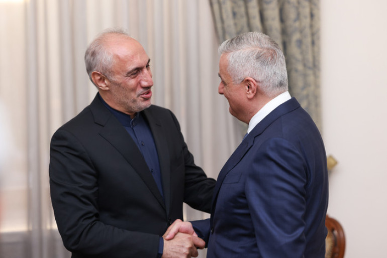 Մհեր Գրիգորյանն ու Իրանի նախագահի տեղակալը քննարկել են Հայաստան-Իրան երկկողմ օրակարգի արդիական հարցերը