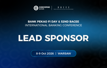 Converse Bank is Lead Sponsor of the BACEE International Banking Conference Converse Bank is Lead Sponsor of the BACEE International Banking Conference