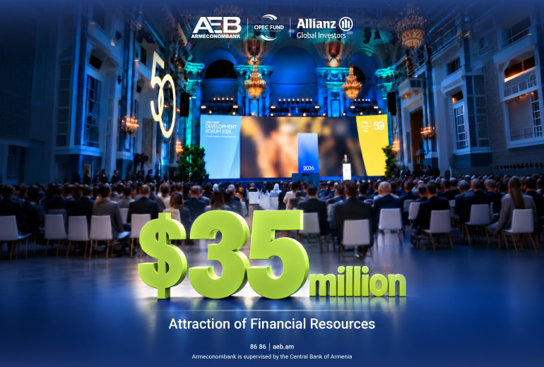 Armeconombank Secures $35 Million Syndicated Loan from the OPEC Fund