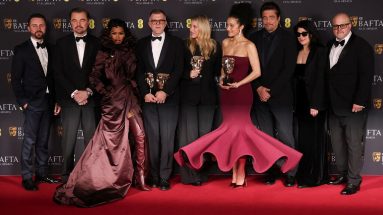 One Battle After Another defeats Hamnet and Sinners at Baftas, as I Swear’s Robert Aramayo takes best actor
