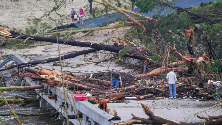 The number of flood victims in Texas has reached about 80