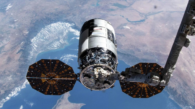 Американский корабль Cygnus XL сблизился с МКС для стыковки