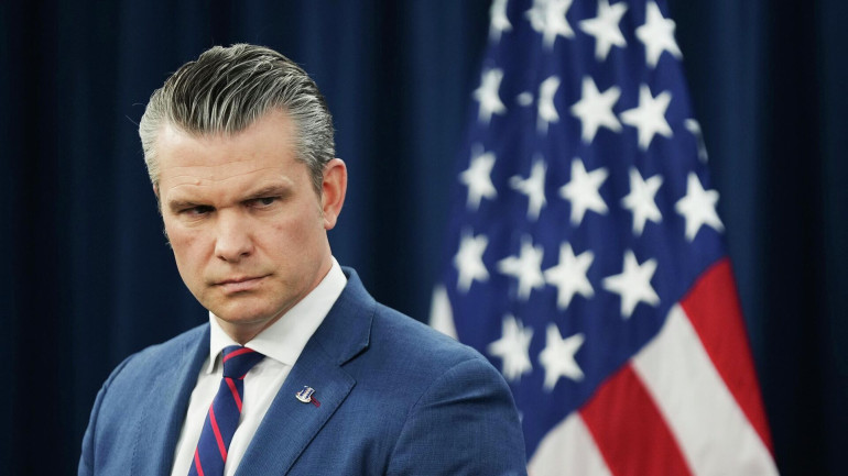 Hegseth warns Iranian regime to "choose wisely" or face continued blockade