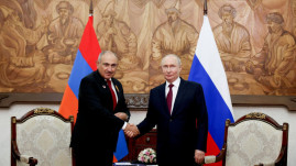 Песков раскрыл повестку переговоров Путина и Пашиняна в Москве