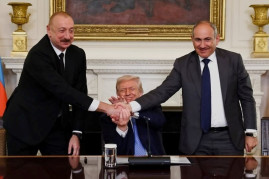 Ցանկանում եմ երախտագիտություն հայտնել Ադրբեջանի և Հայաստանի միջև երկարատև խաղաղության առաջխաղացման գործում Ձեր անփոխարինելի դերի համար․ Ալիևը՝ Թրամփին Ցանկանում եմ երախտագիտություն հայտնել Ադրբեջանի և Հայաստանի միջև երկարատև խաղաղության առաջխաղացման գործում Ձեր անփոխարինելի դերի համար․ Ալիևը՝ Թրամփին