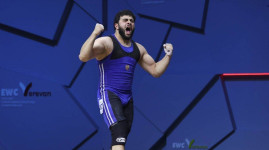 Գարիկ Կարապետյանը դարձավ ծանրամարտի Եվրոպայի չեմպիոն Գարիկ Կարապետյանը դարձավ ծանրամարտի Եվրոպայի չեմպիոն