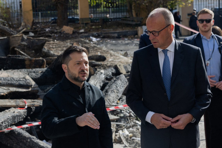 Merz makes surprise visit to Kyiv: Germany pledges further aid to Ukraine Merz makes surprise visit to Kyiv: Germany pledges further aid to Ukraine