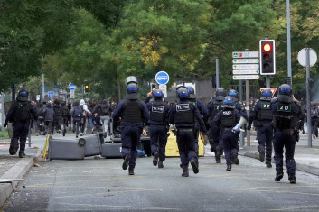 Police braces for nationwide day of protests across French high schools demanding reforms and more resources