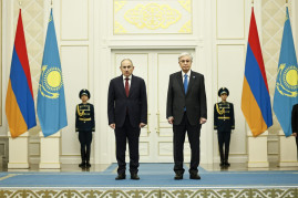 “I was deeply saddened to learn about the loss of life following the tragic incident during the Kazakh naval forces’ exercises”: Pashinyan sends a telegram of condolences to Tokayev “I was deeply saddened to learn about the loss of life following the tragic incident during the Kazakh naval forces’ exercises”: Pashinyan sends a telegram of condolences to Tokayev