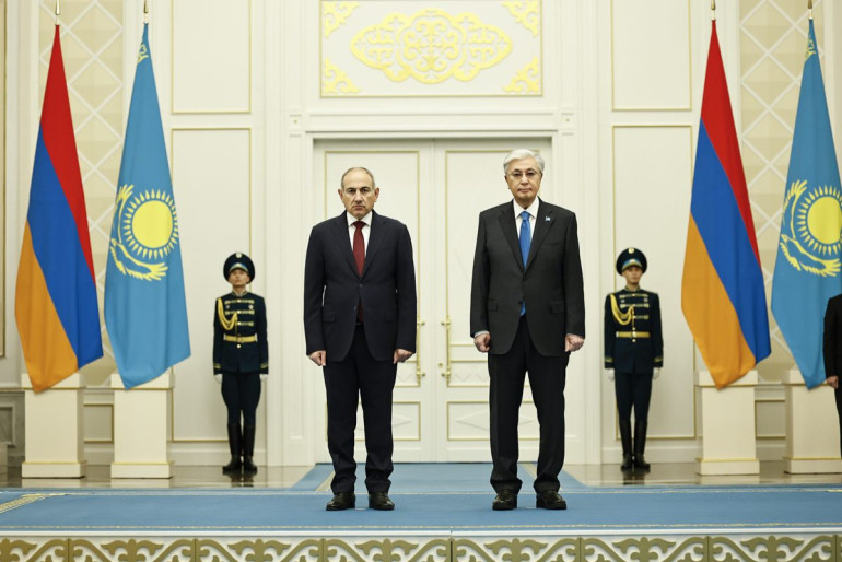 “I was deeply saddened to learn about the loss of life following the tragic incident during the Kazakh naval forces’ exercises”: Pashinyan sends a telegram of condolences to Tokayev “I was deeply saddened to learn about the loss of life following the tragic incident during the Kazakh naval forces’ exercises”: Pashinyan sends a telegram of condolences to Tokayev