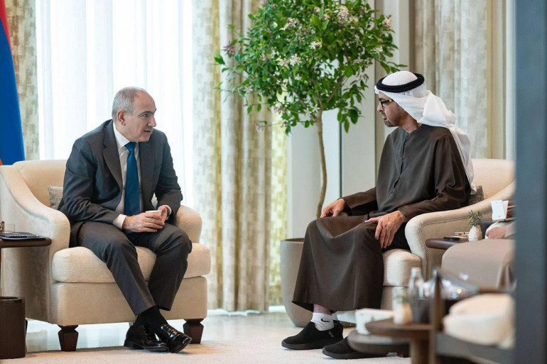 UAE President Congratulates Nikol Pashinyan on Election Victory UAE President Congratulates Nikol Pashinyan on Election Victory