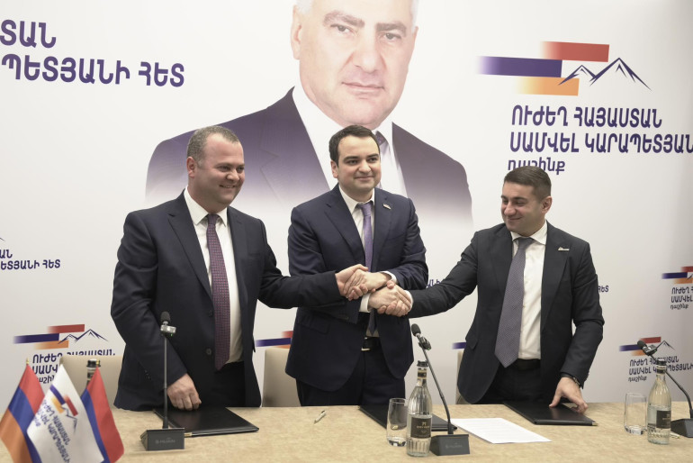 «Ուժեղ Հայաստան» կուսակցությունն ԱԺ ընտրություններին կմասնակցի դաշինքով