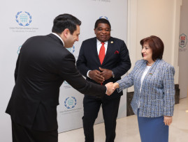 Alen Simonyan and Sahiba Gafarova noted with satisfaction the recent developments in the normalization of Armenia–Azerbaijan relations Alen Simonyan and Sahiba Gafarova noted with satisfaction the recent developments in the normalization of Armenia–Azerbaijan relations