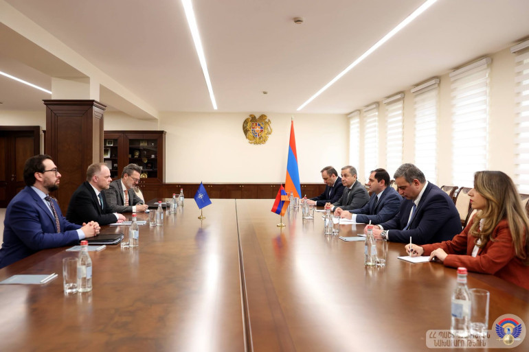 Сурен Папикян принял специального представителя Генерального секретаря НАТО по Кавказу и Центральной Азии Сурен Папикян принял специального представителя Генерального секретаря НАТО по Кавказу и Центральной Азии