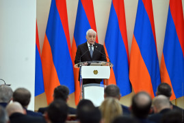 Մեր պարտքն է հաջորդ սերունդներին փոխանցել ոչ միայն անկախության գաղափարը, այլև այն իրական, կենսունակ և ուժեղ պետությունը, որը կարող է պաշտպանել իր ինքնիշխանությունը․ Վահագն Խաչատուրյան (տեսանյութ) Մեր պարտքն է հաջորդ սերունդներին փոխանցել ոչ միայն անկախության գաղափարը, այլև այն իրական, կենսունակ և ուժեղ պետությունը, որը կարող է պաշտպանել իր ինքնիշխանությունը․ Վահագն Խաչատուրյան (տեսանյութ)