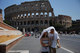 Europe heatwave puts all major Italian cities on red alert as Austria sets heat record