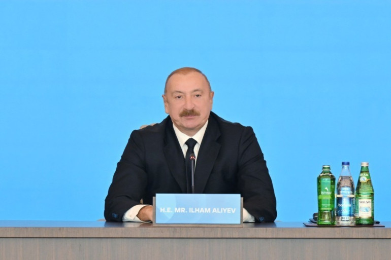 Մենք մտադրություն չունեինք մնալ «օկnւպացված» երկիր. որոշում կայացրինք կարգավորել հարցը՝ ելնելով ՄԱԿ-ի Կանոնադրության 51-րդ հոդվածում ամրագրված ինքնապաշտպանության իրավունքից. Ալիև Մենք մտադրություն չունեինք մնալ «օկnւպացված» երկիր. որոշում կայացրինք կարգավորել հարցը՝ ելնելով ՄԱԿ-ի Կանոնադրության 51-րդ հոդվածում ամրագրված ինքնապաշտպանության իրավունքից. Ալիև