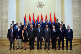 Ваагн Хачатурян представил делегации Всемирного комитета Панармянских игр внутренние и внешнеполитические развития Армении