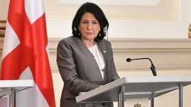 Հայաստանն այսօր ամուր ընտրություն է կատարել հօգուտ ազատ, անկախ և եվրոպական ապագայի. Սալոմե Զուրաբիշվիլի Հայաստանն այսօր ամուր ընտրություն է կատարել հօգուտ ազատ, անկախ և եվրոպական ապագայի. Սալոմե Զուրաբիշվիլի