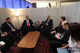 Արարատ Միրզոյանը և Ասադ ալ-Շայբանին քննարկել են Հայաստան-Սիրիա երկկողմ հարաբերությունների զարգացման հնարավորությունները Արարատ Միրզոյանը և Ասադ ալ-Շայբանին քննարկել են Հայաստան-Սիրիա երկկողմ հարաբերությունների զարգացման հնարավորությունները