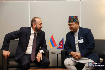Արարատ Միրզոյանը և Նեպալի ԱԳ նախարարը քննարկել են երկկողմ հարաբերությունների զարգացման հնարավորությունները Արարատ Միրզոյանը և Նեպալի ԱԳ նախարարը քննարկել են երկկողմ հարաբերությունների զարգացման հնարավորությունները