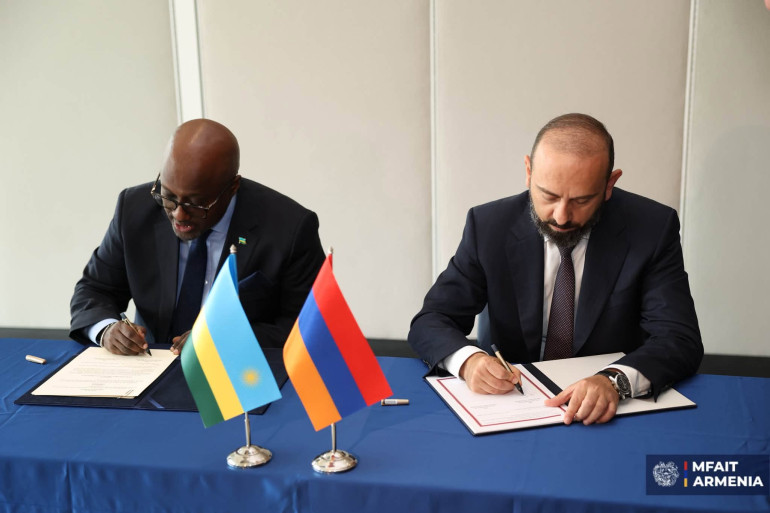 Հայաստանի և Ռուանդայի ԱԳ նախարարները համաձայնագիր են ստորագրել
