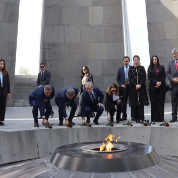 Argentine delegation of senators and deputies visits Armenian Genocide Memorial Argentine delegation of senators and deputies visits Armenian Genocide Memorial