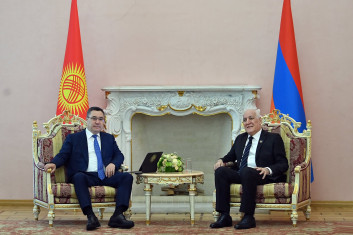 ՀՀ և Ղրղզստանի նախագահները անդրադարձել են 2 երկրների միջև առևտրատնտեսական կապերի խորացմանը