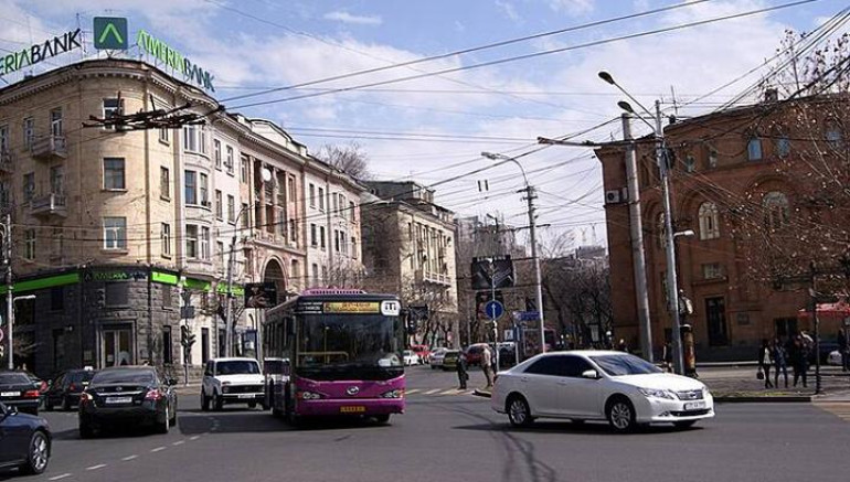 Մայիսի 17-ից Երևանի որոշ փողոցներում կկատարվի երթևեկության կազմակերպման փոփոխություն