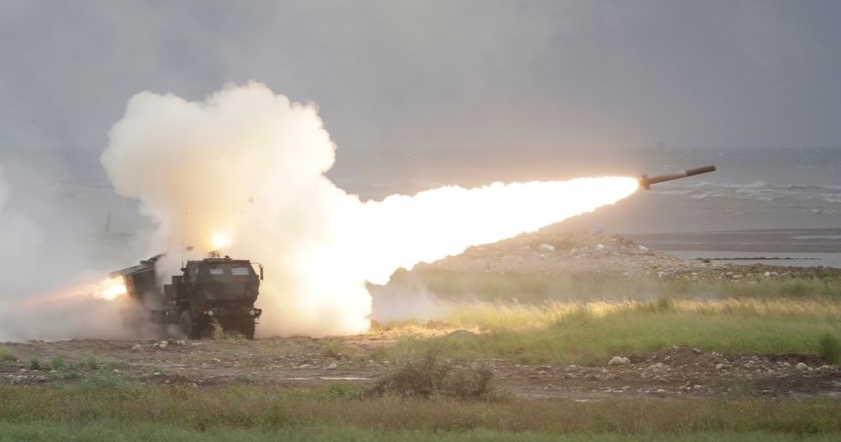 Taiwan Small Rockets Taiwan test-fires rockets in China’s direction from US-supplied mobile ...
