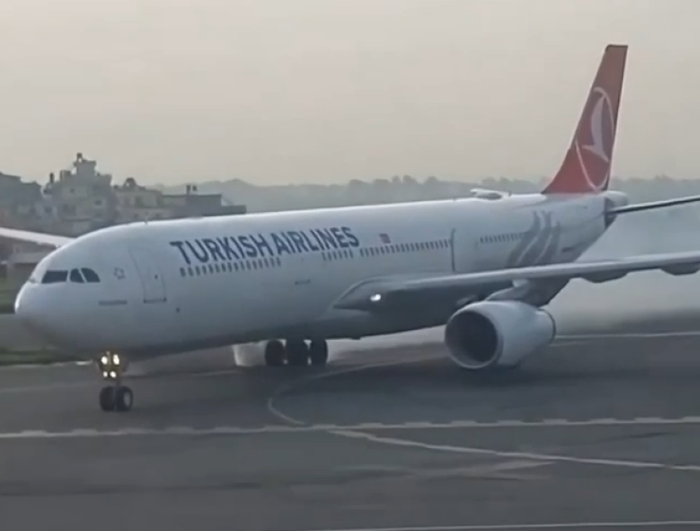 Նեպալում վայրէջքի ժամանակ Turkish Airlines-ի ինքնաթիռ է բռնկվել Նեպալում վայրէջքի ժամանակ Turkish Airlines-ի ինքնաթիռ է բռնկվել