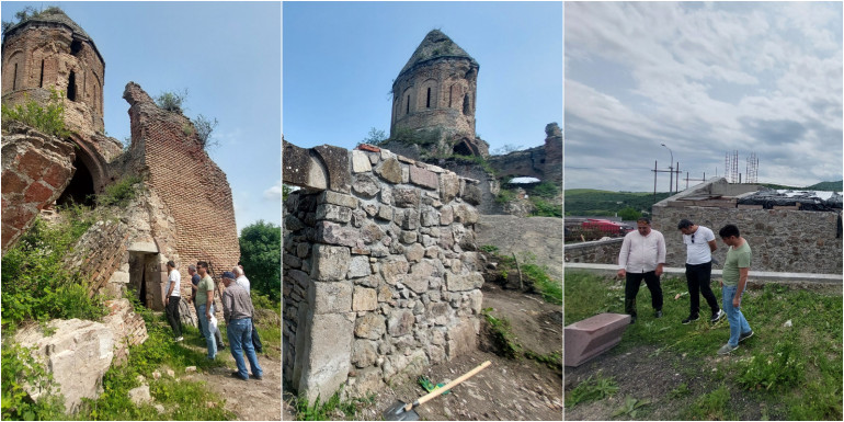 ԿԳՄՍ նախարարության աշխատակիցները ծանոթացել են Տավուշի մարզի հուշարձանների վերականգնման ընթացքին