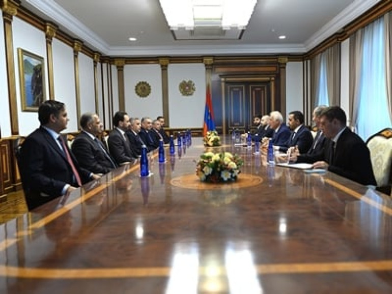 Armenian fruits and vegetables, meat and dairy products may be interested in the Iraqi market. Vahagn Khachaturyan received a delegation led by the Iraqi Minister of Agriculture