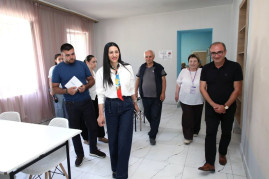 Անահիտ Մանասյանն այցելել է «Առաքելություն Հայաստան» ԲՀԿ «Արծվաբույն» տարեցների շուրջօրյա սպասարկման կենտրոն Անահիտ Մանասյանն այցելել է «Առաքելություն Հայաստան» ԲՀԿ «Արծվաբույն» տարեցների շուրջօրյա սպասարկման կենտրոն