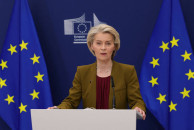 EU summit: Sanctions won't ease until Russia stops war. von der Leyen