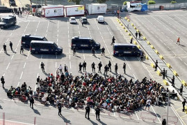 Spanish authorities begin relocating migrants from Ceuta beach to temporary shelters
