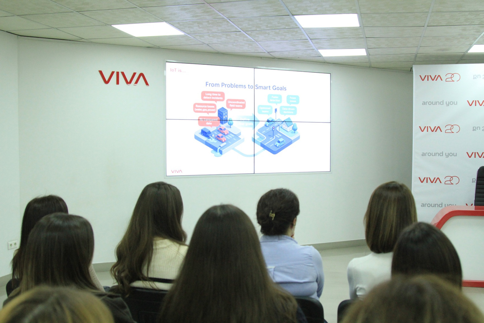 Генеральный директор Viva Армен Аветисян прочитал лекцию об Интернете вещей на примере сети «Narrowband IoT» Генеральный директор Viva Армен Аветисян прочитал лекцию об Интернете вещей на примере сети «Narrowband IoT»
