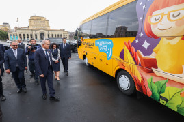 Մարզերում գործարկվել է դպրոցական ավտոբուսների ծառայությունը Մարզերում գործարկվել է դպրոցական ավտոբուսների ծառայությունը